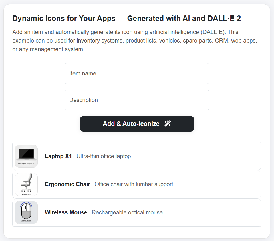 Dynamic Icons AI